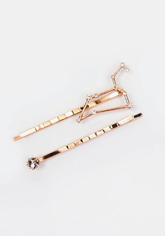Leo's Constellation Hair Pin Set