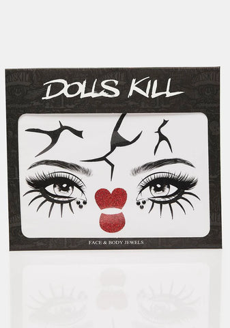 All Dolled Up Face Stickers