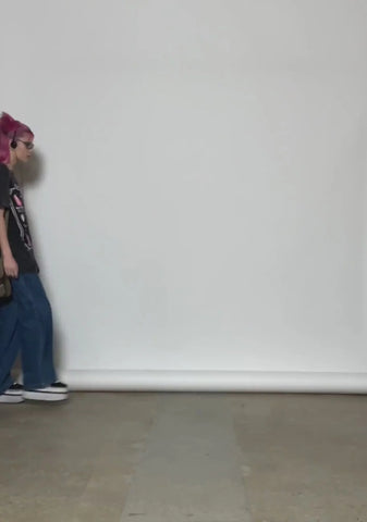 Crystal Girl Oversized Tee