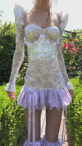 Sweet Charmer Bodycon Dress And Leg Warmers