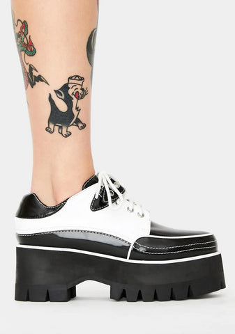 Rude Rebellion Platform Oxfords