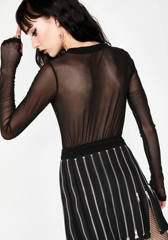 Sinister Sass Long Sleeve Top