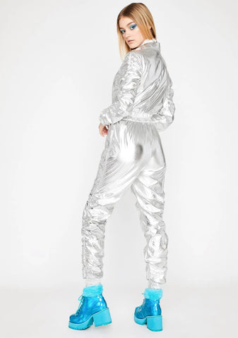 High Gravity Metallic Jumpsuit
