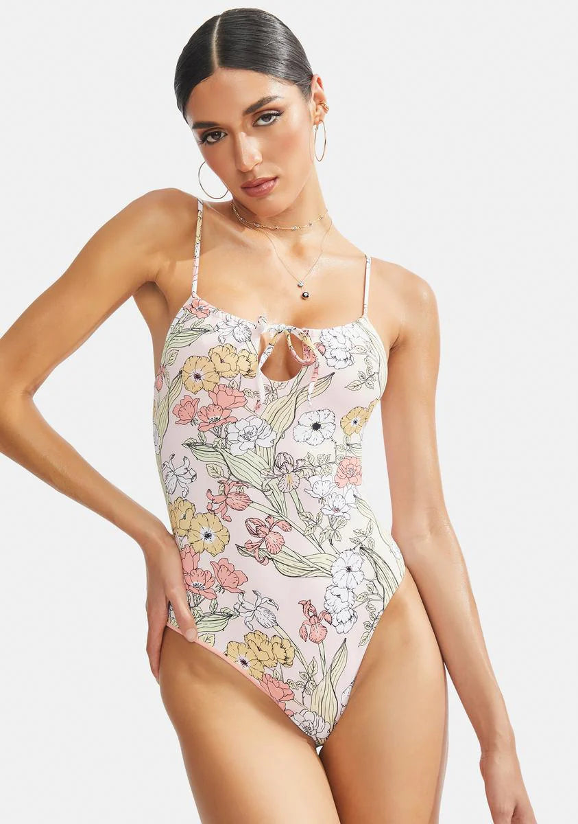 Vintage Bloom Surfrider One-Piece Swimsuit