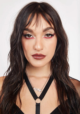 Virgo Gone Viral Rhinestone Necklace