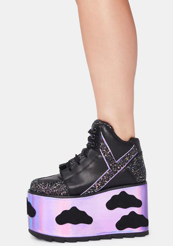 Black Qozmo Sky Platforms