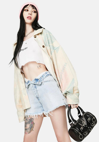 Easy Rider Cut Off Denim Shorts