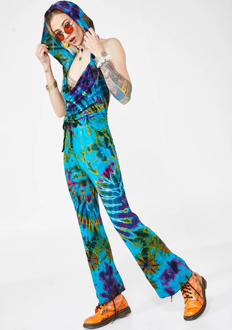 Elevated Goddess Hooded Jumpsuit