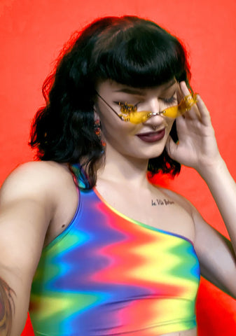 Burn Out Flame Sunglasses