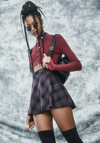 Ties That Bind Suspender Skirt