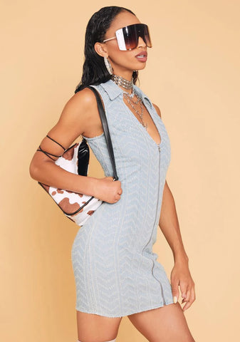 Field Day Collared Mini Dress