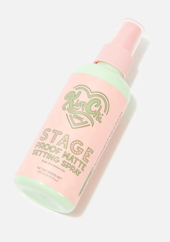 Stage Proof Matte Setting Spray