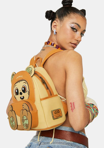 Star Wars Wicket Cosplay Mini Backpack