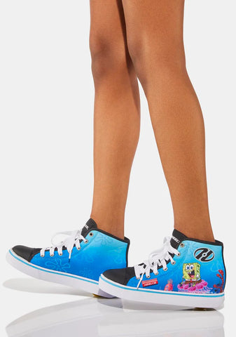 Hustle Spongebob Squarepants High Tops