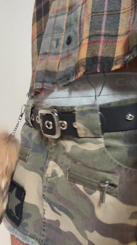 Not A Phase Cargo Mini Skirt