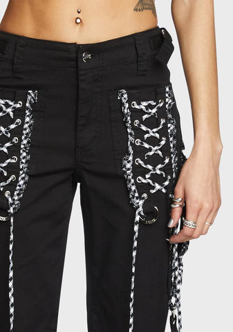 Solid Bo Peep Dark Street Pants