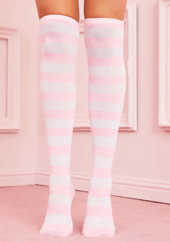 Baby Be My Boo Striped Socks