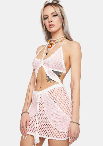 Baby Bye Bye Drama Crochet Dress