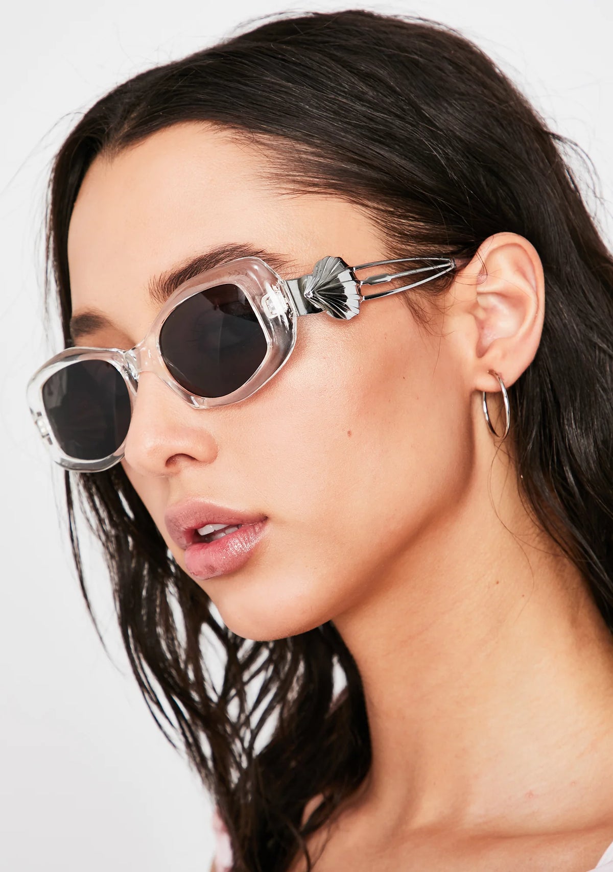 Ariel Clear Sunglasses