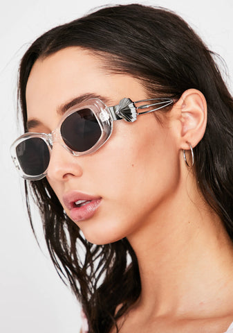 Ariel Clear Sunglasses