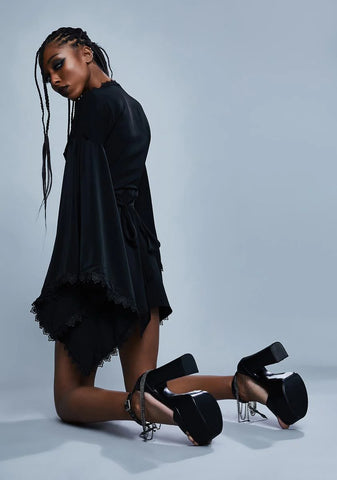 The World's End Kimono Sleeve Dress