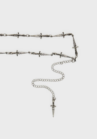 Cutthroat Beauty Chain Belt