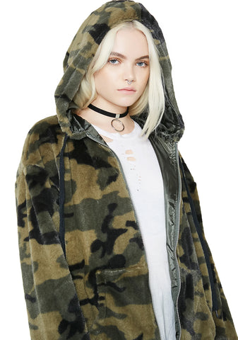 Into The Wild Camo Hoodie