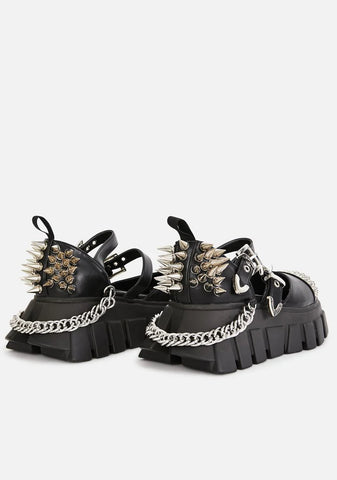 Harsh Rewards Platform Sandals