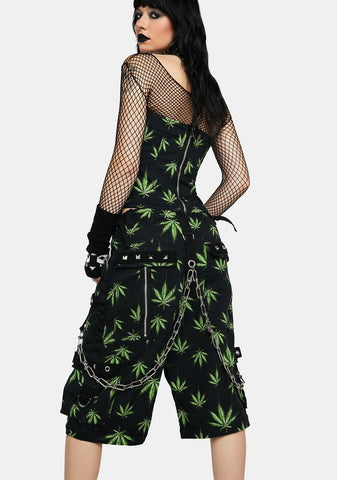 Grass Dark Street Pants