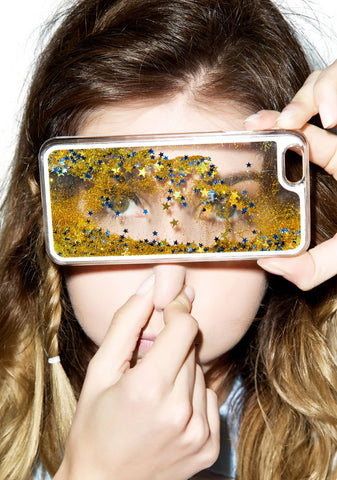 Shooting Star Glitterfalls iPhone Case