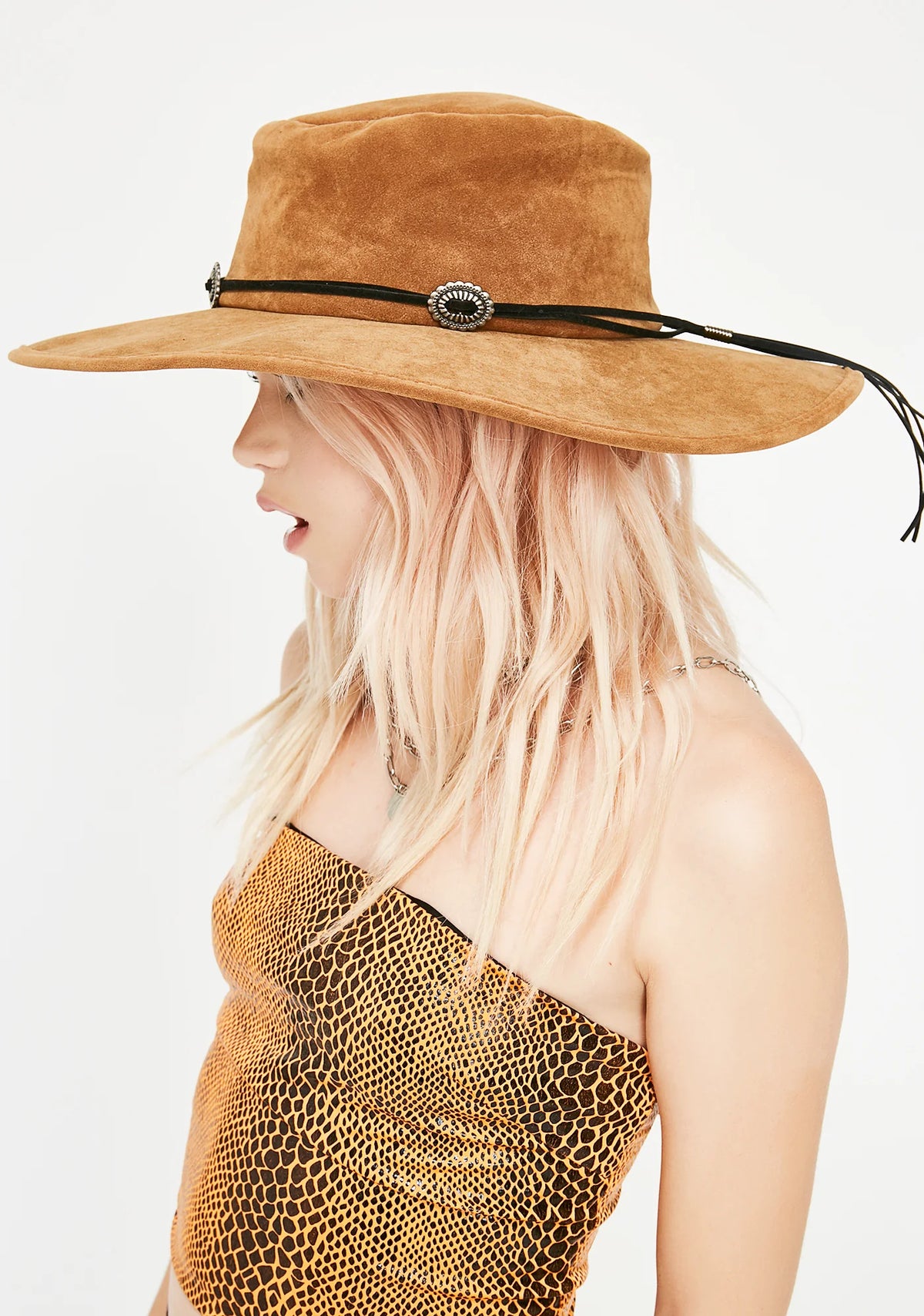 Explore Your Mind Wide Brim Hat