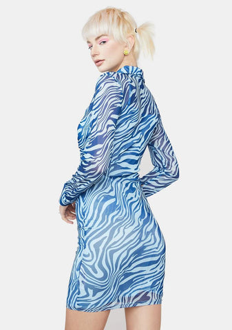 Royal Edge Of Bliss Shirt Dress