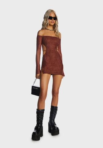 Cocoa Get Some Mesh Mini Dress