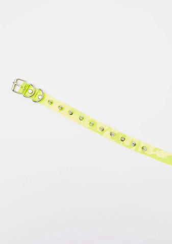Electric Pretend To Care Spike Choker