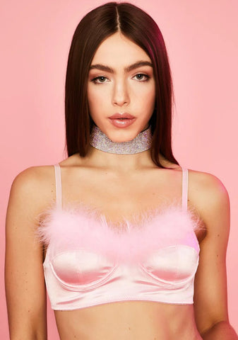 But First Dessert Marabou Bra