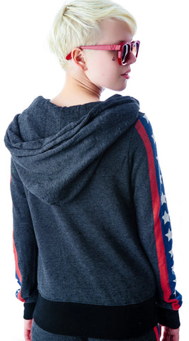 Let's Race Track Jacket - White