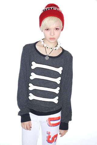 Caveman Baggy Beach Jumper - Light Red