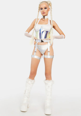 Starlight Guide Iridescent Waist Cincher