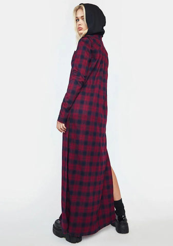 Do My Own Stunts Flannel Duster