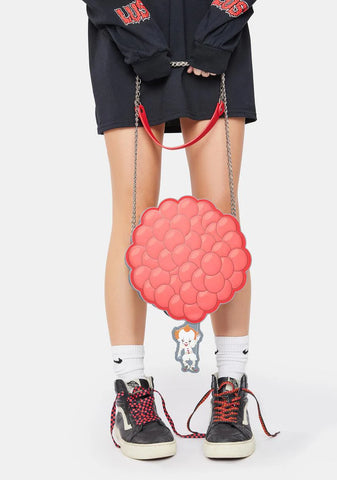 IT Pennywise You'll Float Too Balloon Crossbody