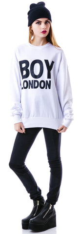 BOY London Pullover Sweater - Black