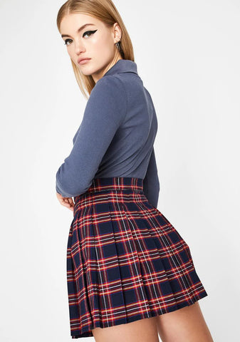 Royal Miss Popular Pleated Skirt