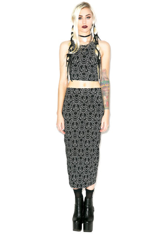 Pentagram Bobby Skirt
