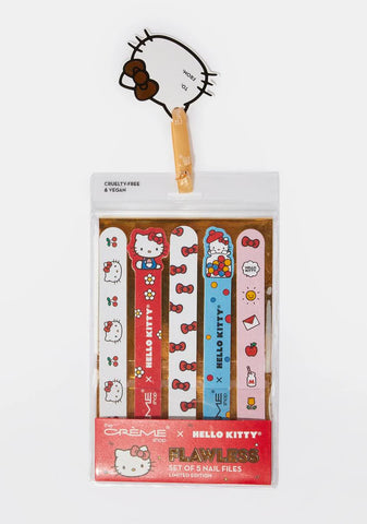 X Hello Kitty 5 Piece Multi Nail File Set