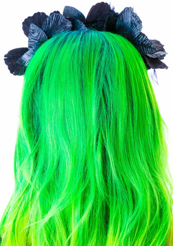 Lana Velvet Noir Crown