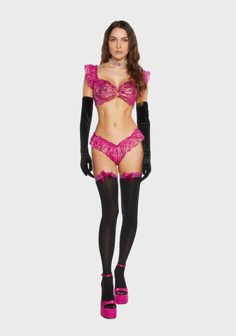 Can't Be Played Lingerie Set