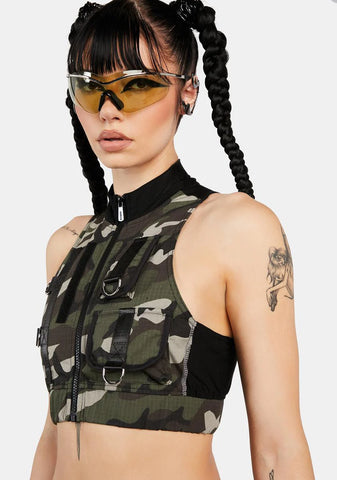 Camo Tactical Vest Top
