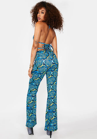 Blissful Visions Flare Pants