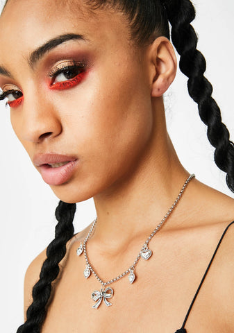 Cutie Behavior Charm Necklace