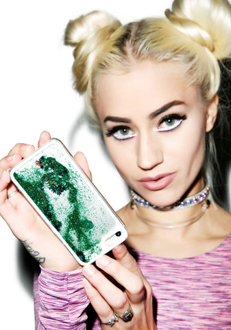 Shooting Star Glitterfalls iPhone Case